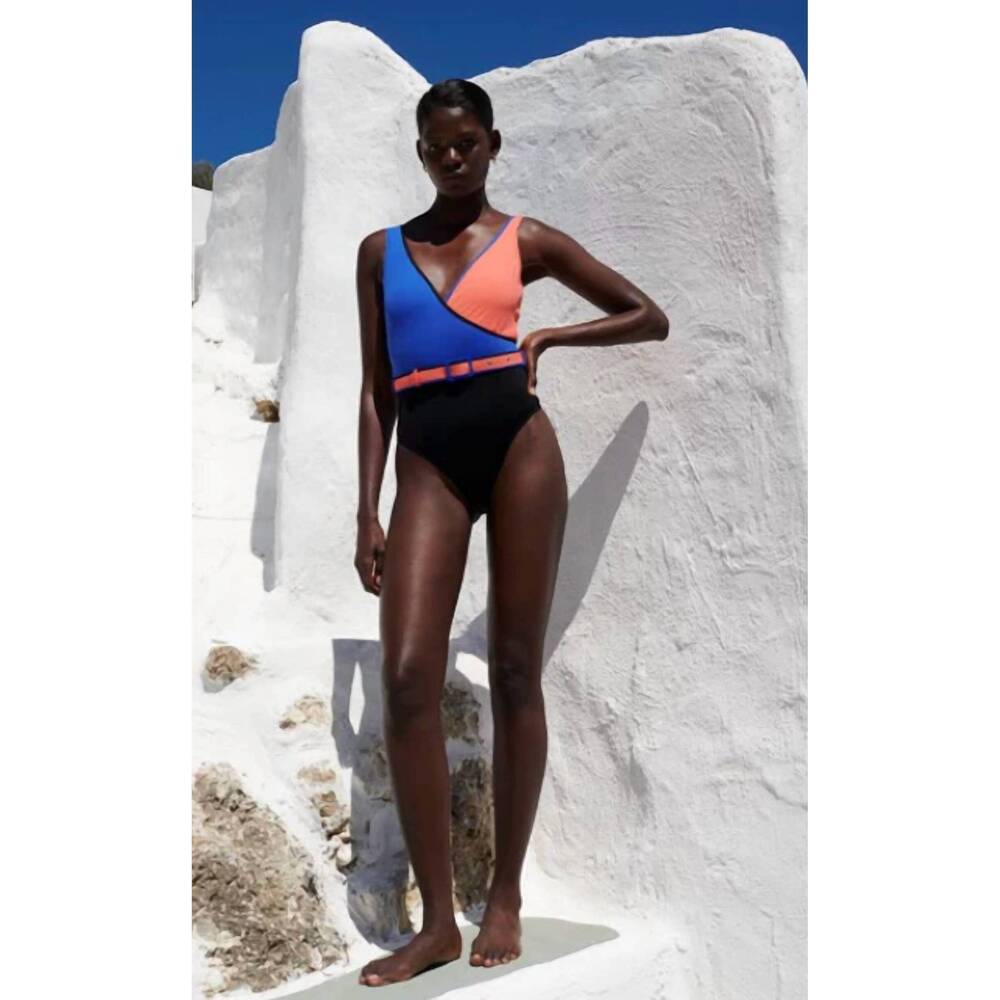 NEW PAOLITA adriatic artemis one piece in blue